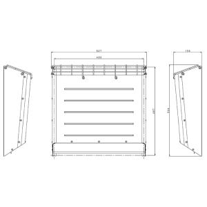 ダイキン KPW5H160 業務用エアコン 風向調整板 部材 : タカラ