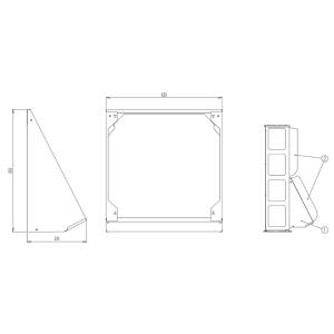 ダイキンエアコン部品 KDB55J160F 1台変更専用 ダイキン KDB55J160F ダイキン(オーケー器材) ラウンドフロー用