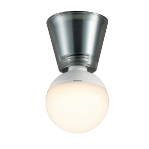 LD-2996-L LEDランプ交換型 シーリングライト ボール球60W相当 要電気工事 非調光 電球色 山田照明 照明器具 洗面所 浴室用 デザインライト｜tss
