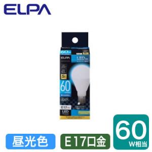 LDA7D-G-E17-G4105 LED電球 ミニクリプトンタイプ 6.5W 昼光色相当 E17口金 60W形相当 ELPA 朝日電器 ランプ｜tss