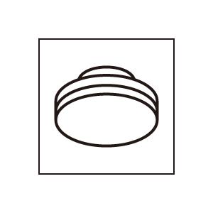 NO293TL LDF6L-H-GX53/D/75/R90 LED電球フラット形 高演色タイプ φ7...