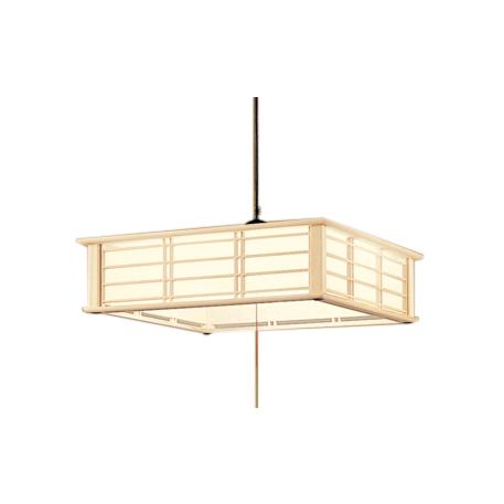 OP252405BR LED和風ペンダントライト 引きひもスイッチ付 8畳用 CONNECTED L...