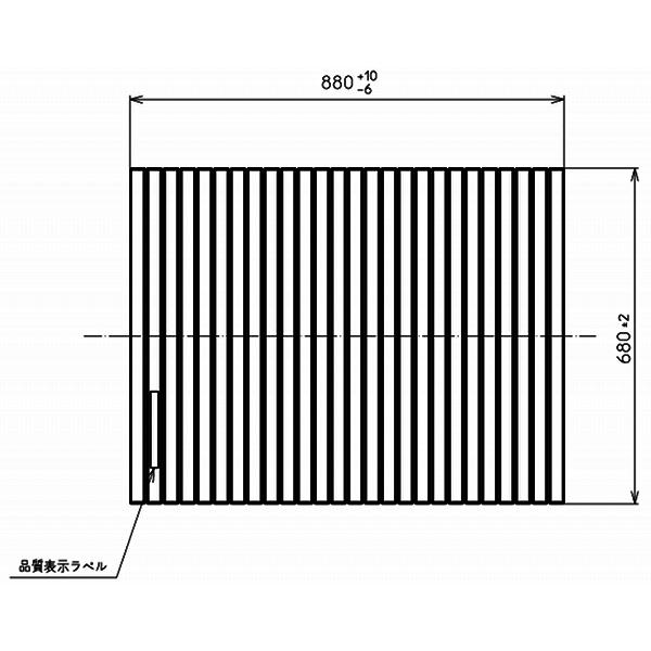 TOTO 浴室関連器具 ふろふた 風呂ふた 風呂フタ フロフタ ポリバス用 1枚 880×680mm...