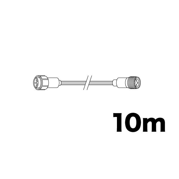 PR-E3-L100 イルミネーション（PRシリーズ） LEDソフトネオン用 延長コード 長さ10m...