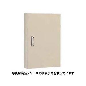 日東工業 RA形制御盤キャビネット 片扉 水切構造、防塵・防水パッキン付 外形寸法：ヨコ300mm タテ400mm フカサ120mm 鉄製基板付 ライトベージュ塗装 RA12-34｜tss