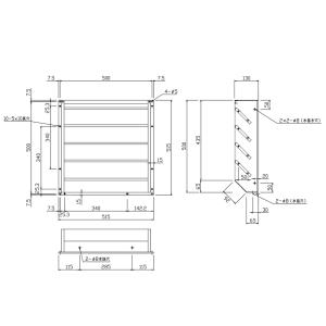 ダイキン　吸込パネル用キャンパス　KSA25L80 ダイキン KSA25L80 ダイキン(オーケー器材) ビルトインHiタイプ