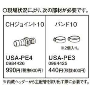 USA-PE3 コロナ 温水ルームヒーター関連部材 温水暖房配管 バンド10