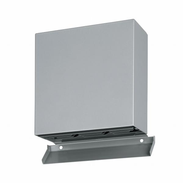 VB-JS100S ステンレス製 風圧シャッター付 カクピタフード(着脱ガラリ付) 排気用 呼び径φ...