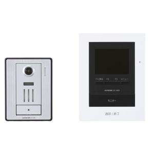 WS-24B アイホン テレビドアホン ワイヤレス子機なしセット カメラ付玄関子機＋モニター付親機 ...