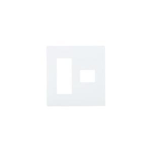 WTL7074WK コンセントプレート 2連用 4コ用（3コ＋1コ） Panasonic 電設資材 ...