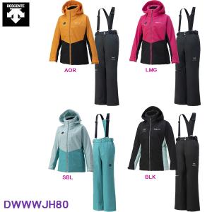 新品　デサント　DESCENTE ゴルフウェア　レディース DESCENTE GOLF デサント レディース スキー ウェア上下セット