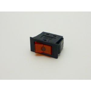 照光式波動スイッチ オレンジ ON-OFF ミヤマ電器 DS-325W/L-TO