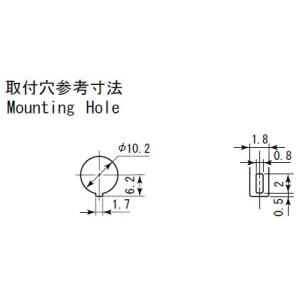 押しボタンスイッチ 黒 セルフロック(オルタネ...の詳細画像4