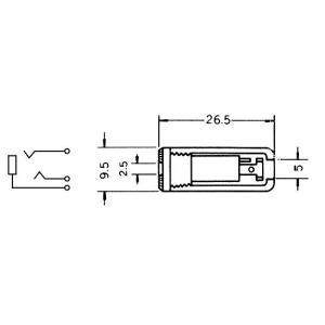 2.5mm 3極 ステレオジャック 中継用 マ...の詳細画像2