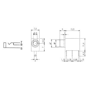 3.5mm 2極 モノラルジャック マル信無線...の詳細画像1