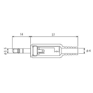 3.5mm 3極 ステレオプラグ マル信無線電...の詳細画像2