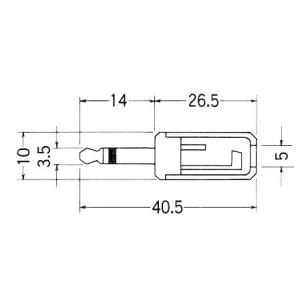 3.5mm 2極 モノラルプラグ マル信無線電...の詳細画像2