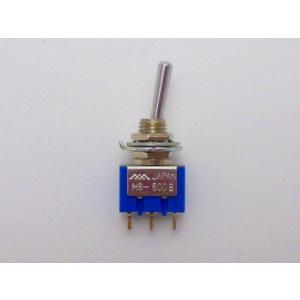 トグルスイッチ 3P ON-(ON) ミヤマ電器 MS-500B-B