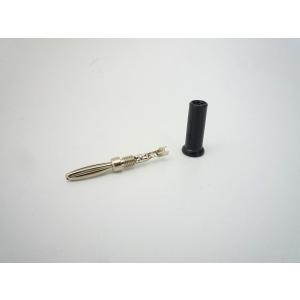 バナナプラグ（圧着式）黒 テイシン電機 P-421(E)B