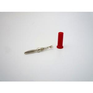 バナナプラグ（圧着式）赤 テイシン電機 P-421(E)R