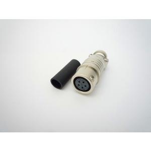 プッシュプル丸形コネクタ 7P ジャック(ピンコンタクト) 多治見無線