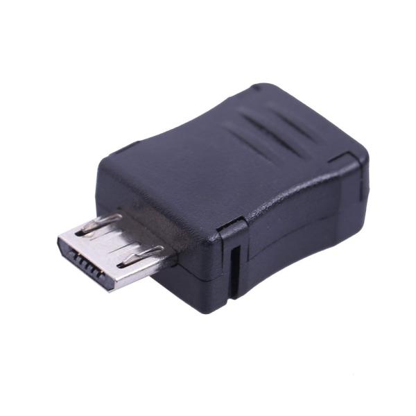 USB マイクロB　自作用コネクタ　オス