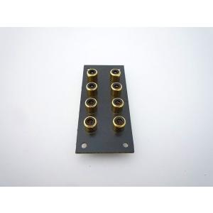 RCAジャックターミナル 4PW シンワエレクトリック W-8P [在庫限り]