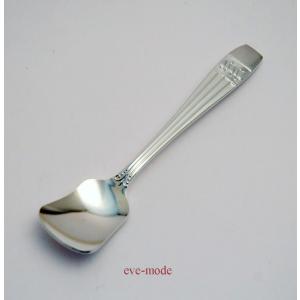TBCL 洋白 月桂樹 アイスクリームスプーン 銀厚3.8ミクロン 三種銀