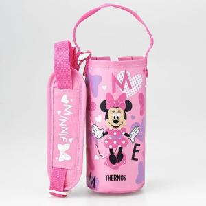 サーモス 水筒カバー 子供 FHL-401F ポーチ ピンクハート ミニーマウス THERMOS 純正部品