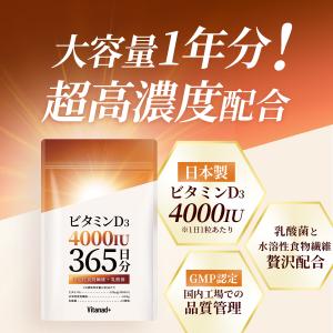 ビタミンD 4000IU 365日分 サプリ ...の詳細画像1