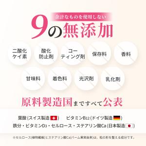 葉酸 鉄分 365日分 サプリ 妊活 妊婦 妊...の詳細画像4