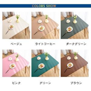 テーブルクロス 耐熱 全周ゴム 撥水加工 おし...の詳細画像2