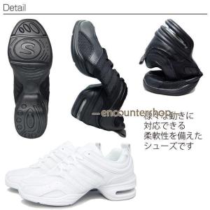 ダンススニーカー チア/ズンバ/フィットネス対...の詳細画像3