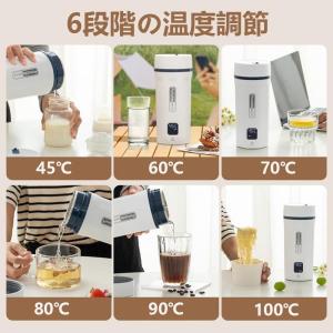 トラベル電気ケトル 500ml 海外対応100...の詳細画像3