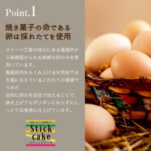 お試し 新鮮卵とこだわり素材のスティックケーキ...の詳細画像5