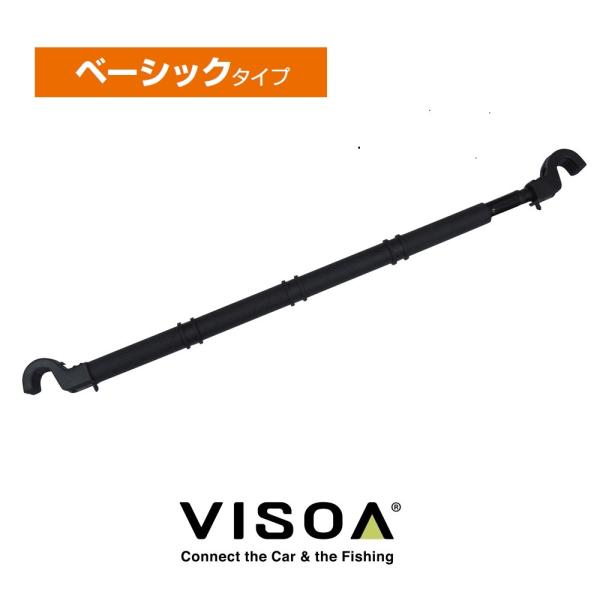 RV-51 マルチグリップバー BK  VISOA アイテムが装着できる 純正のアシストグリップに引...