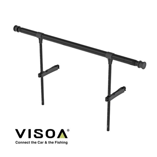 シートバックバー  SUV 車 に最適 リアシート背面にバーを増設 U-A40 VISOA