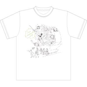 オリジナルTシャツ　弘前ねぷた模様　白