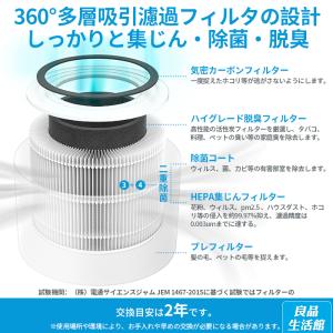 空気清浄機 levoit core300 2重...の詳細画像3