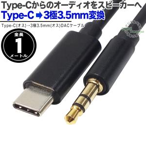 4極3.5mm-6.3mmステレオ変換ケーブル 4極3.5mm(メス)→6.3mmステレオ