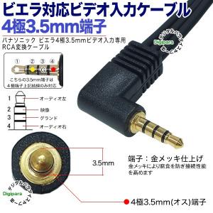 ビエラ対応4極3.5mm→RCA変換ケーブル ...の詳細画像3
