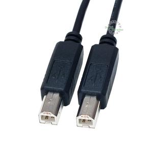 USB2.0 Bケーブル 20cm USB2.0B (オス)-USB2.0B (オス) Arduino ラズパイ 小型電子基板 DIY用 電力供給 データ転送 USBBA-BA20