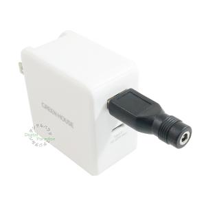 外径5.5mm内径2.5mm USB(オス)→...の詳細画像3