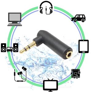 3.5mm サウンド L型アダプタ 3極3.5...の詳細画像2