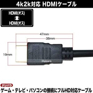 HDMIケーブル3m HDMI(オス)⇔HDM...の詳細画像4