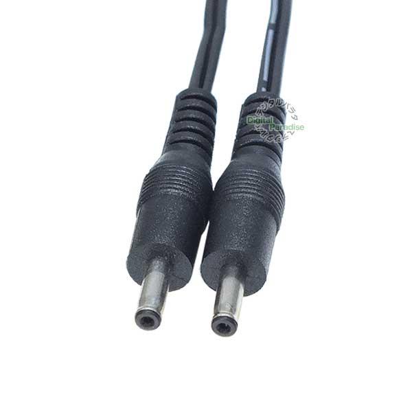 外径3.5mm 内径1.1mm DC端子電源ケーブル 2m DCケーブル延長や接続用 充電・電力供給...