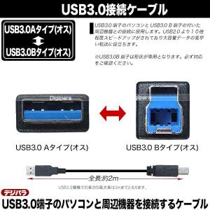 USB3.0 2m USB3.0A (オス)-...の詳細画像2