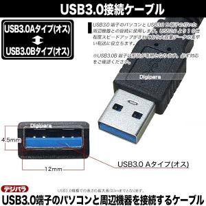 USB3.0 2m USB3.0A (オス)-...の詳細画像3