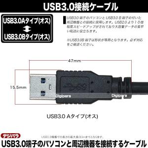 USB3.0 2m USB3.0A (オス)-...の詳細画像5