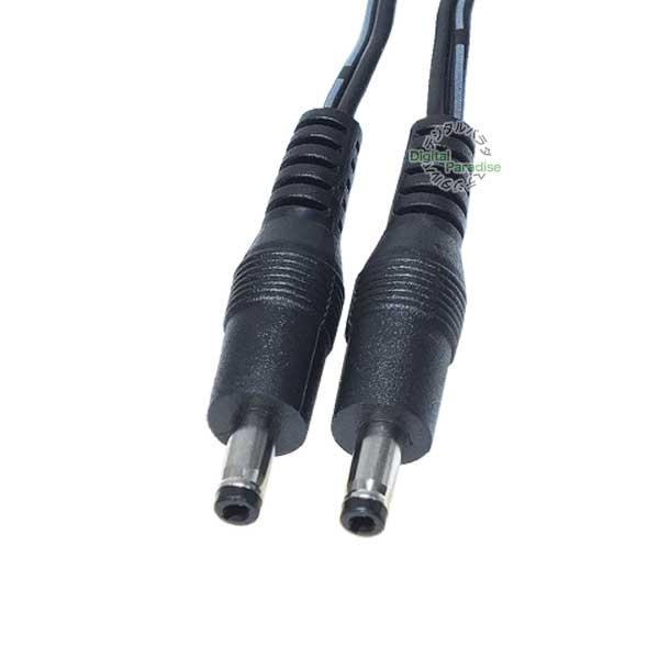 外径4.0mm 内径1.7mm DC端子 電源ケーブル 2m 電力供給用 COMON 4017-W2...